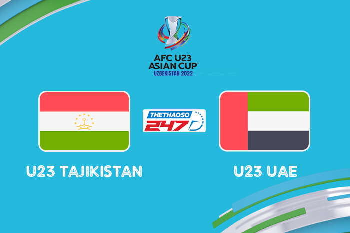 soi kèo U23 Tajikistan vs U23 UAE
