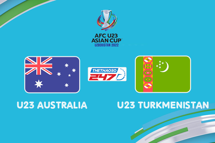 soi kèo U23 Australia vs U23 Turkmenistan