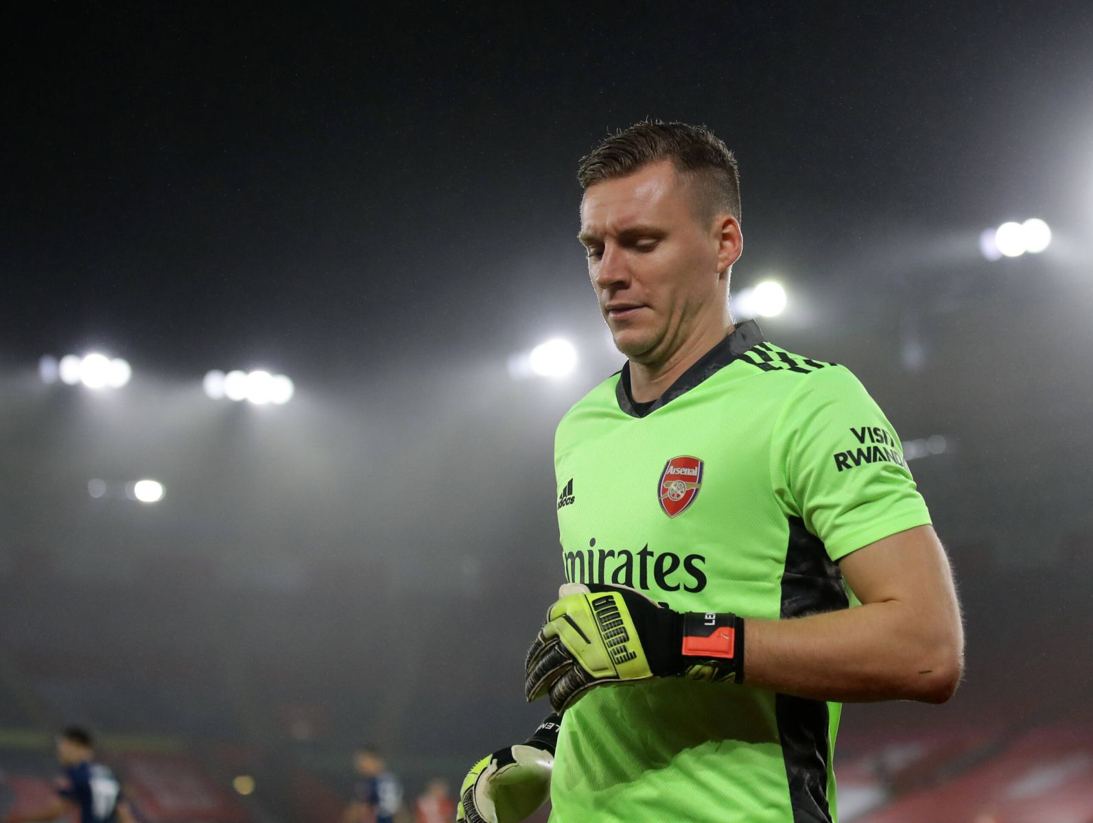 Thủ thành Ben Leno Arsenal