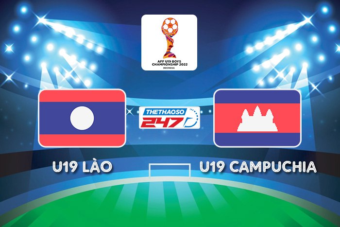 U19 Lào vs Campuchia