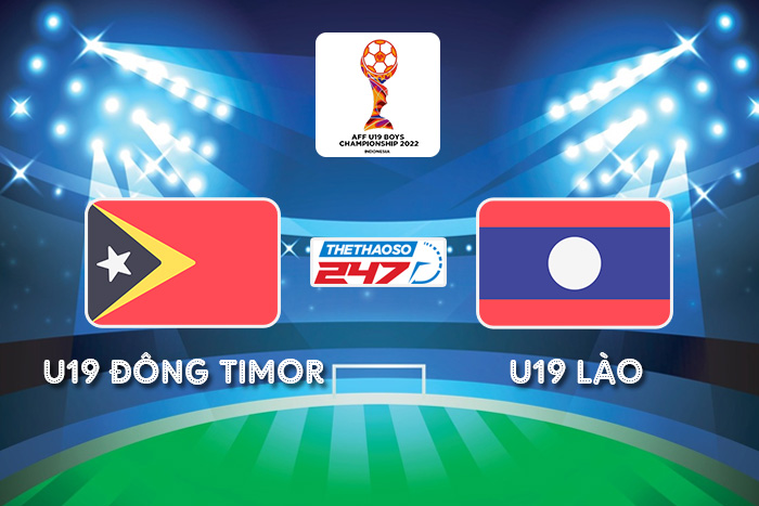 soi kèo U19 Đông Timor vs U19 Lào