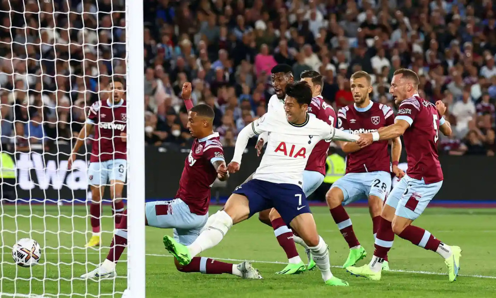 Tottenham gây thất vọng trước West Ham