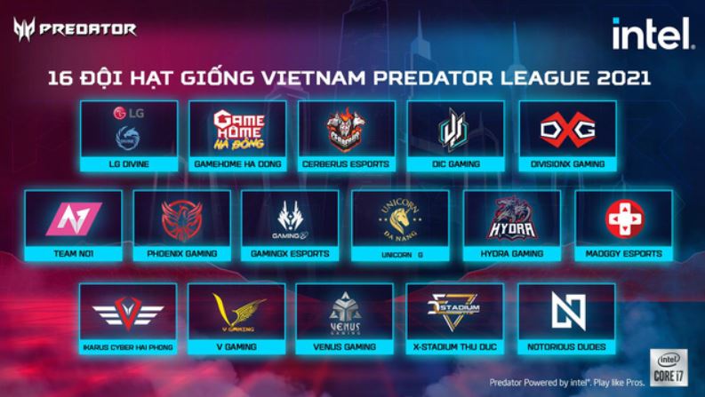 Vietnam Predator League 2021 - Giải đấu PUBG chính thức khởi động