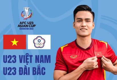 Tường thuật, trực tiếp U23 Việt Nam vs U23 Đài Loan 17h00 ngày 27/10/2021 VL U23 châu Á 2022