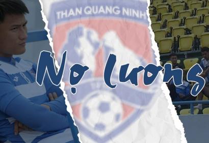 Cầu thủ Than Quảng Ninh “đình công” vì nợ lương 8 tháng