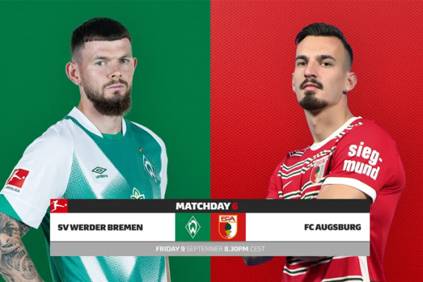 Soi kèo Werder Bremen vs Augsburg, 01h30 ngày 10/9 - Bundesliga