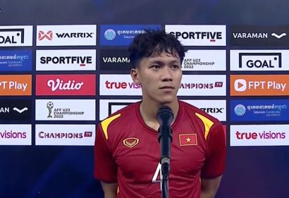 Người hùng Bảo Toàn nói gì sau khi giúp đội tuyển U23 Việt Nam vô địch giải U23 Đông Nam Á?