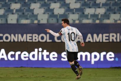 Tứ kết Copa America 2021: Messi tỏa sáng giúp Argentina tiến bước vào Bán kết