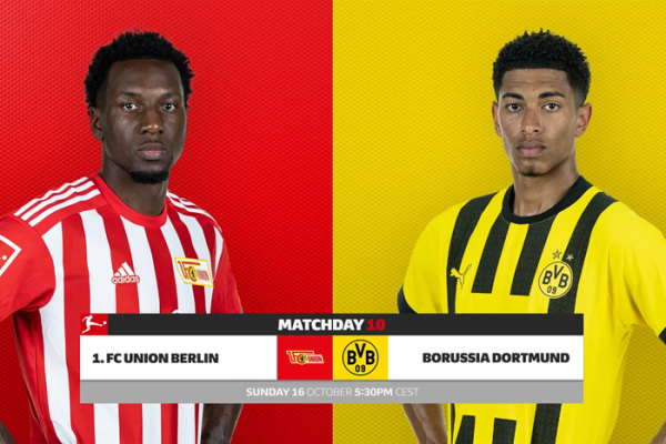 Soi kèo Union Berlin vs Dortmund, 22h30 ngày 16/10 - Bundesliga