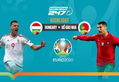 [Highlight Euro] Video bàn thắng Hungary vs Bồ Đào Nha (23h00, 15/6/2021)