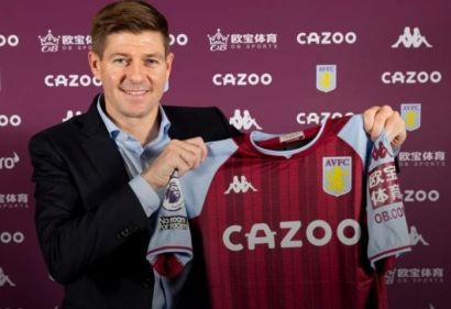 Steven Gerrard chính thức trở thành huấn luyện viên trưởng của Aston Villa