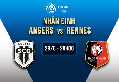 Nhận định Angers vs Rennes, 20h00 ngày 29/8 | Vòng 4 Ligue 1