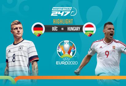 [Highlight Euro] Video bàn thắng Đức vs Hungary (2h00, 24/6/2021)