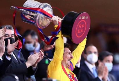 Messi nhấn chìm Bilbao, Barca chính thức có được danh hiệu đầu tiên trong năm 2021