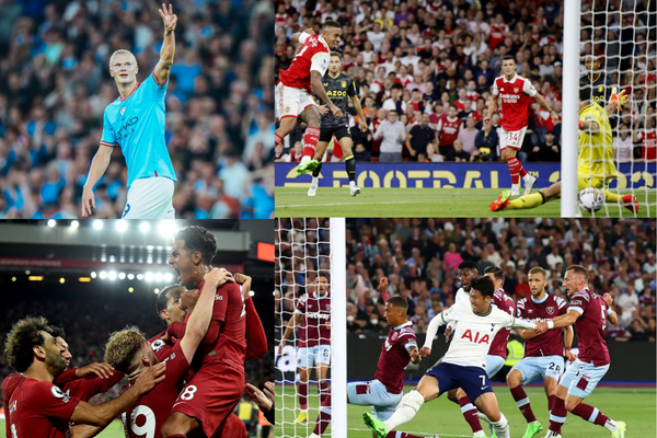 Tổng hợp vòng 5 Ngoại Hạng Anh: Halland lập hat-trick; Arsenal, Liverpool giành 3 điểm nhọc nhằn