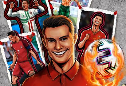 Ảnh chế Hungary vs Bồ Đào Nha: Kỷ lục gia Ronaldo