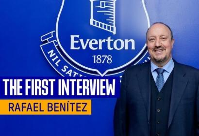 Rafa Benitez “trở mặt” nhanh như người yêu cũ trong buổi họp báo của Everton