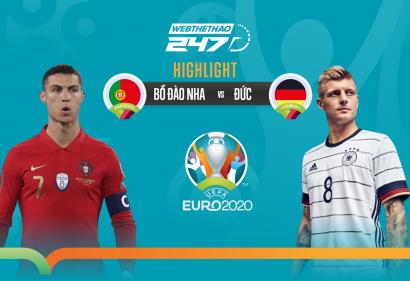 [Highlight Euro] Video bàn thắng Bồ Đào Nha vs Đức (23h00, 19/6/2021)