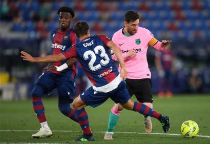 Kết quả Levante vs Barca: Dẫn trước 2 bàn, Barcelona vẫn gây thất vọng