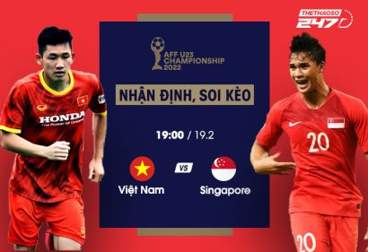 Nhận định, soi kèo U23 Việt Nam vs Singapore, 19h ngày 19/2 | U23 ĐNA