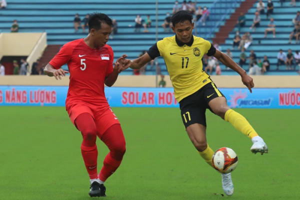 Đôi công hấp dẫn, U23 Malaysia chốt hạ tương lai của U23 Singapore