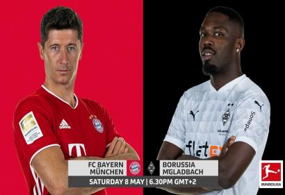 Nhận định Bayern Munich vs Borussia M'Gladbach 23h30 ngày 08/05/2021: Chạm đến ngai vàng