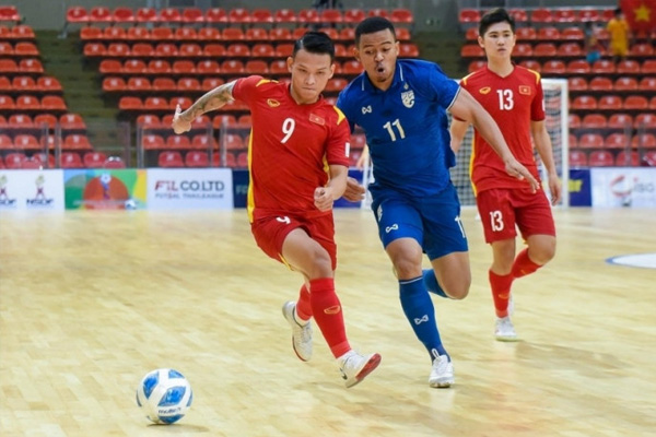 Thi đấu kiên cường, Futsal Việt Nam vẫn không thể mỉm cười trước Thái Lan
