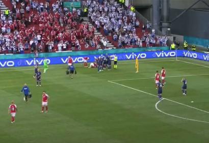 Cú sốc Euro 2020: Christian Eriksen gục ngã ngay trên sân, tình hình vẫn đang được cập nhật