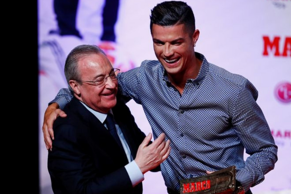 Chủ tịch Perez thẳng thừng “chê” siêu sao Ronaldo