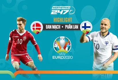 [Highlight Euro] Video bàn thắng Đan Mạch vs Phần Lan (23h00, 12/6/2021)