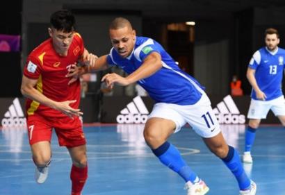 Thua 1-9 Brazil, tuyển Futsal Việt Nam có còn cơ hội đi tiếp?