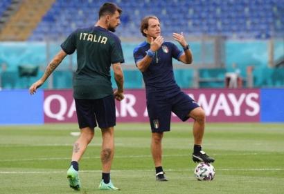 Euro 2020: Mancini cảnh báo đội tuyển Ý trước trận gặp Thổ Nhĩ Kỳ
