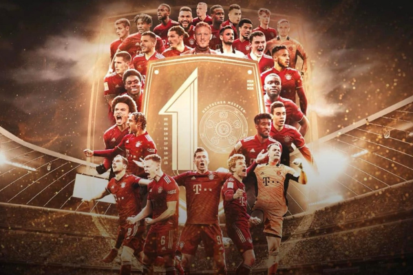 Hạ Dortmund, Bayern Munich chính thức đăng quang ngôi vương Bundesliga 2021/22