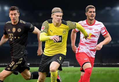 Cuộc đua Vua phá lưới Bundesliga: Kẻ thách thức Lewandowski và Haaland