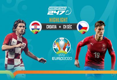 [Highlight Euro] Video bàn thắng Croatia vs CH Séc (23h00, 18/6/2021)