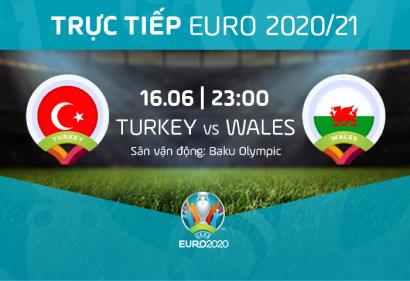[Live] Tường thuật Thổ Nhĩ Kỳ vs Xứ Wales, 23h ngày 16/6/2021