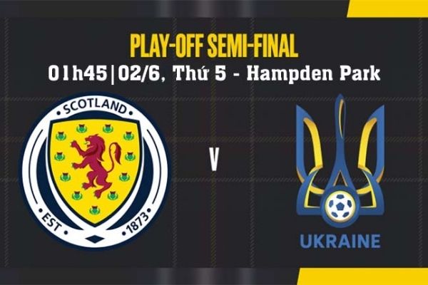 Soi kèo Scotland vs Ukraine, 1h45 ngày 2/6 - Play off VL World Cup 2022