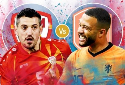 Bắc Macedonia vs Hà Lan: “Trận đấu tập” của cơn lốc màu da cam
